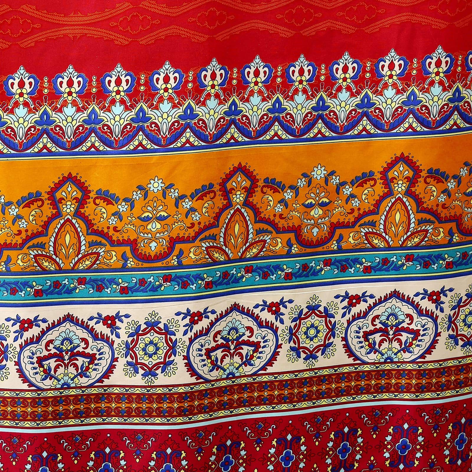 Pangzi Bohemian 4 Corner Post Bed Curtain Canopy Queen, Style-a