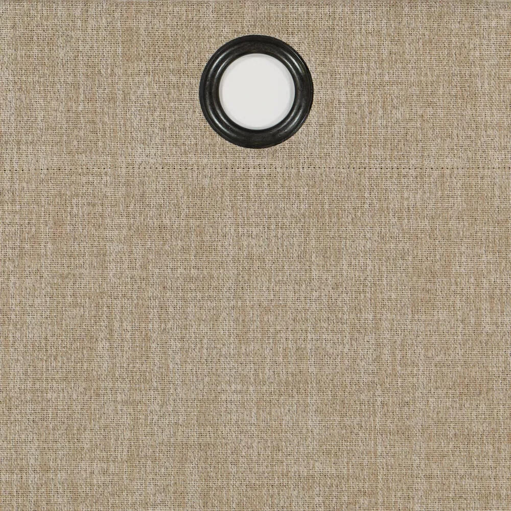 ⚡️1pc Blackout Rowland Curtain Panel – Eclipse-color Khaki size 52″W x 95″L