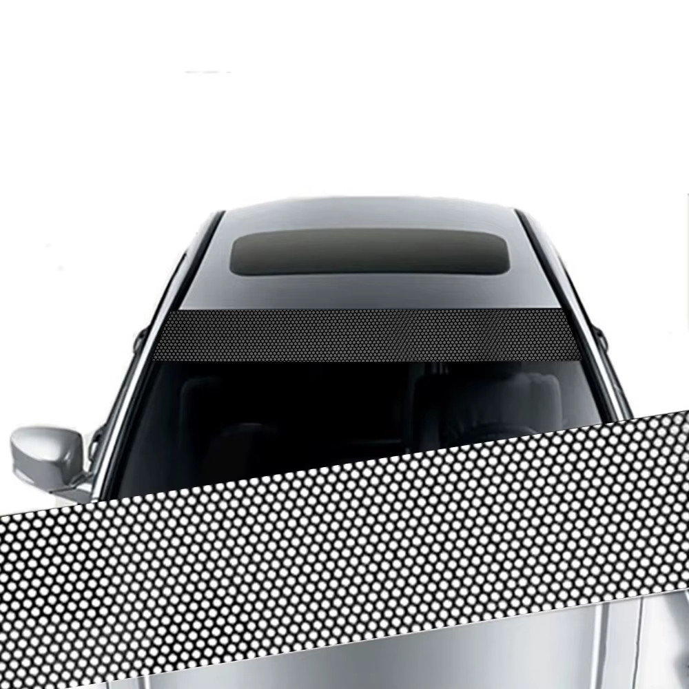 Car Sunshade Stickers Auto Front Windshield 3D Vinyl Film Rear Gear Sunshade Dec