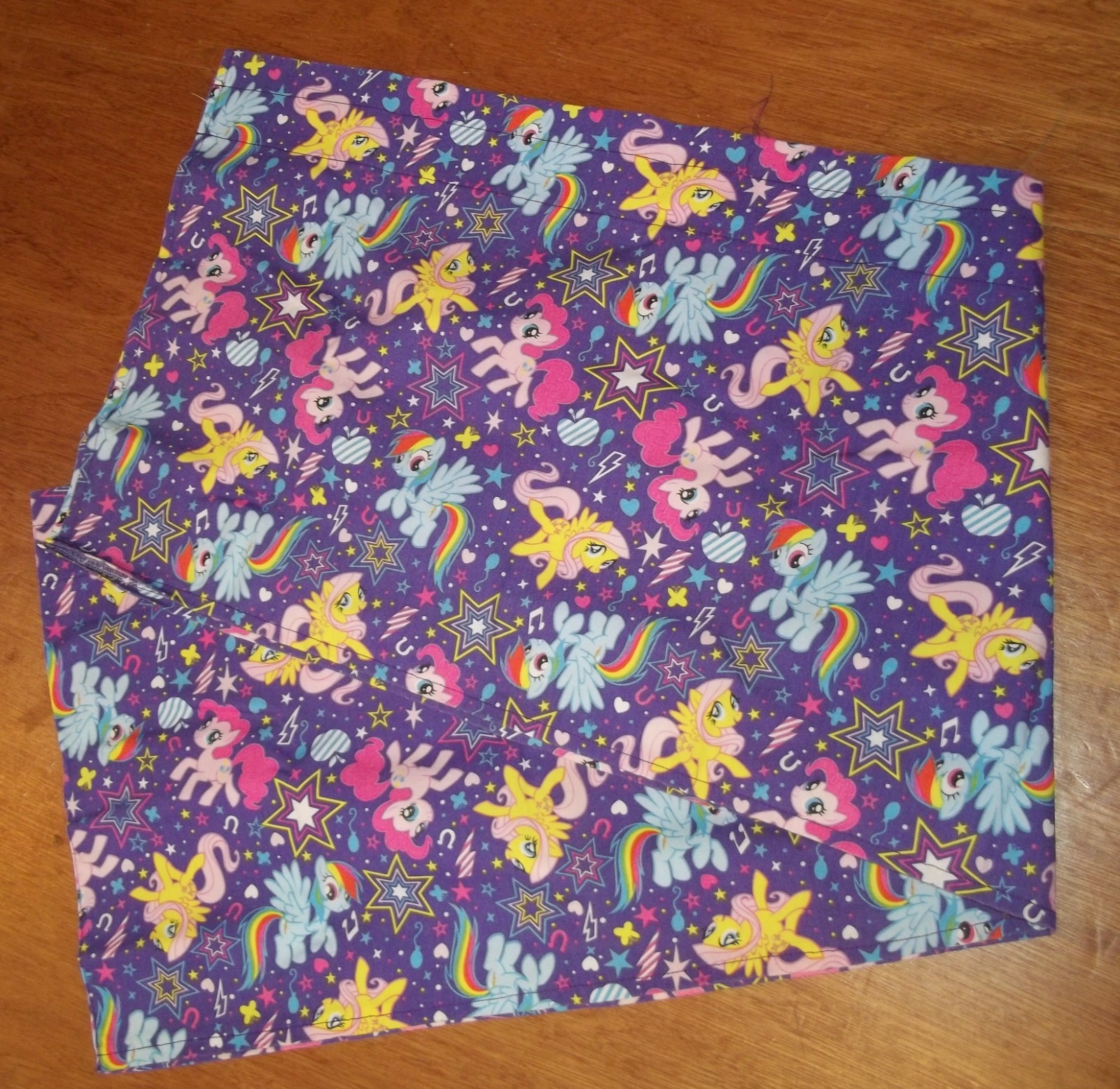 My Little Pony Kids girls Pink Purple Rainbow Window Curtain Valance 88×13.5″