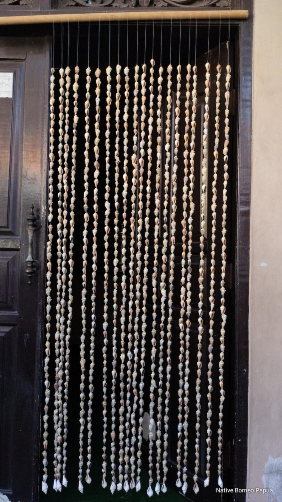 10 strand Papua big shells curtains,new guinea art, home decor, gifts,wall deco