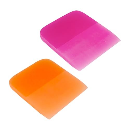 2PCS Car PPF Squeegee, TPU Soft Rubber Anti-Scratch Vinyl Wrap Window Tint