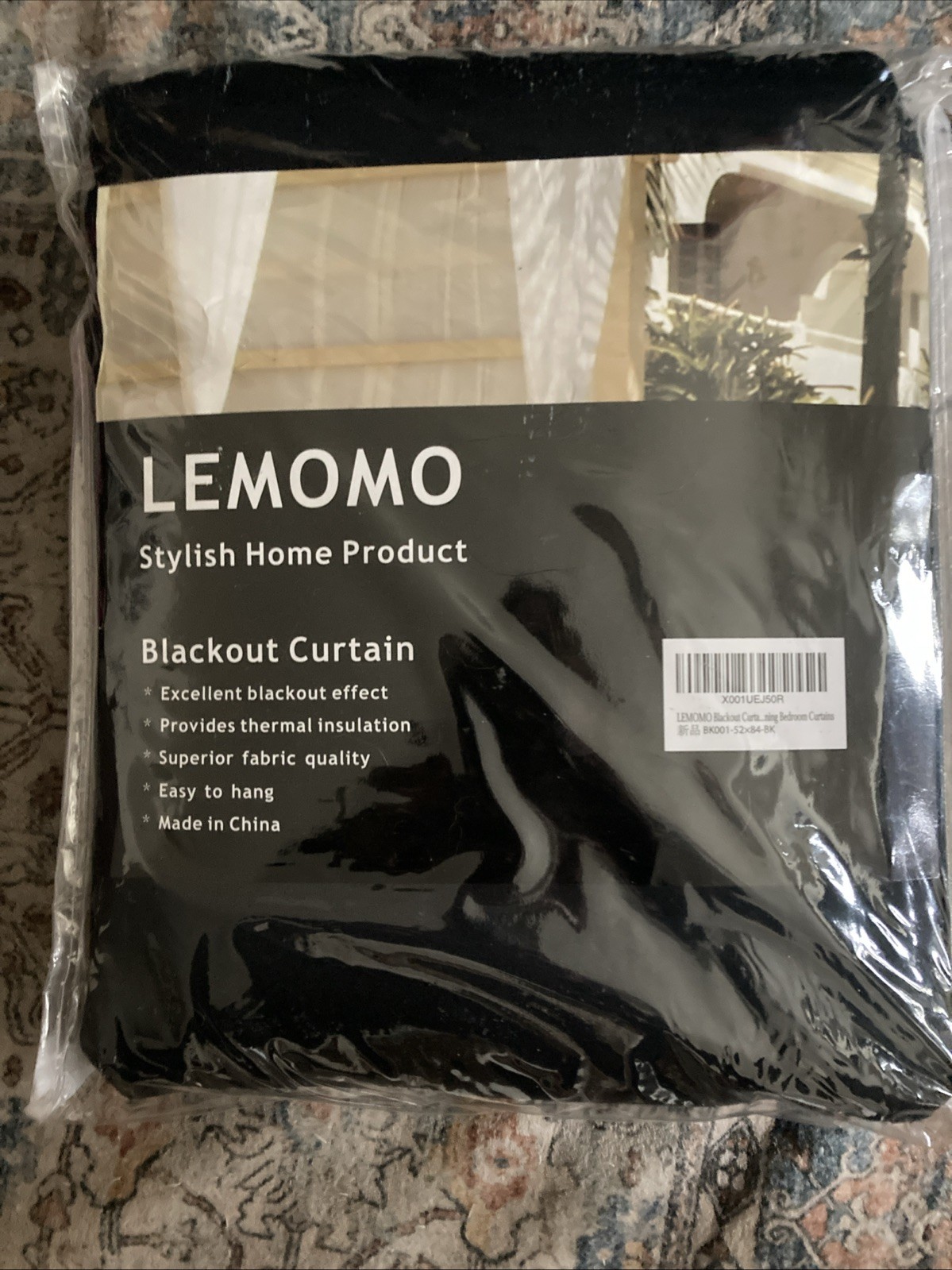 Lemomo Stylish Home Product Blackout Curtain For Blackout Effect.