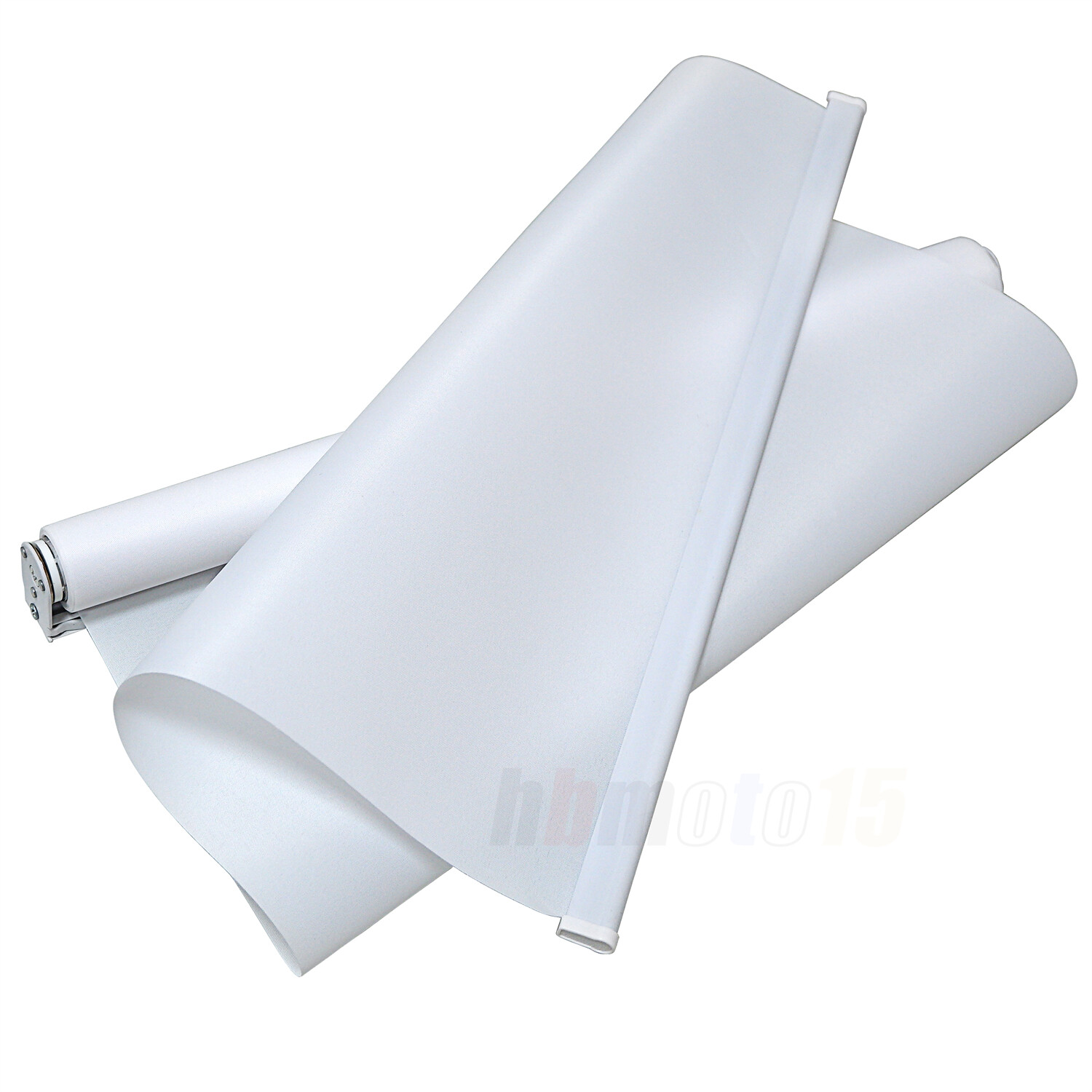 72″*72″ Cordless rolling Curtain pull down locking Slight light Transmission WHT