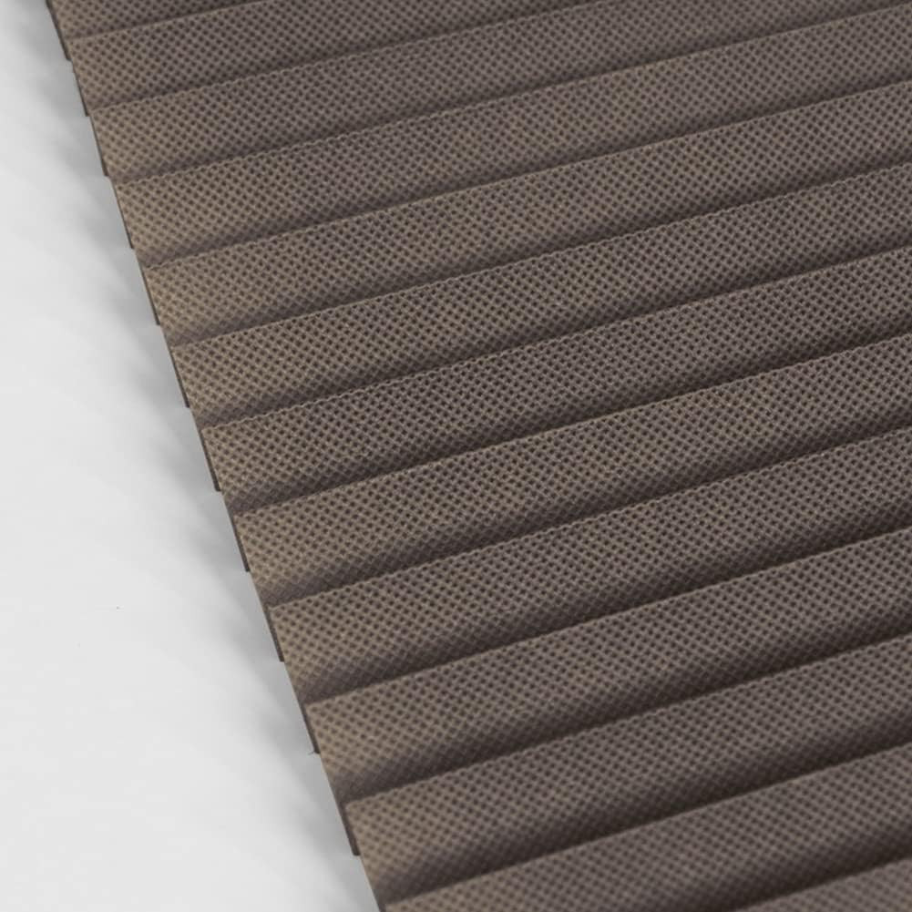 Temporary Vertical Pleated Blinds – No Drilling, Self Adhesive, Easy to Install