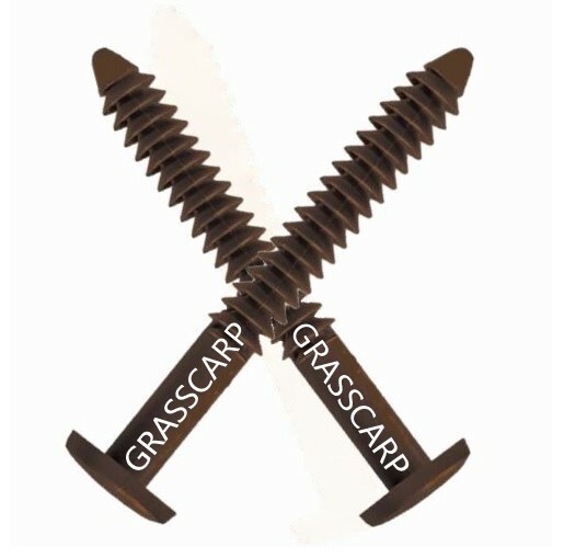 (6-150 pcs) 3″ Federal Brown / Bulk/Vinyl Shutter-Lok Fasteners/Spike/Nail/Peg/
