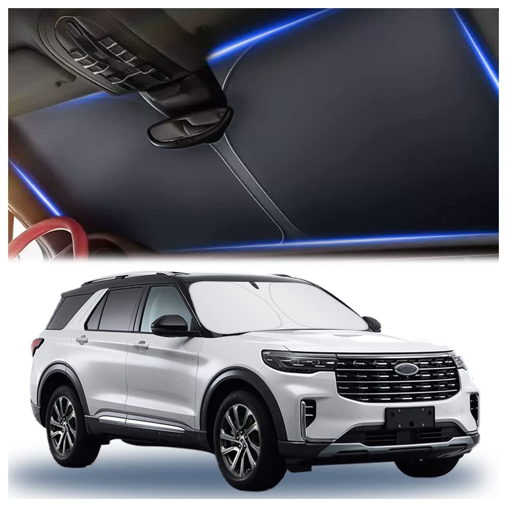 300T Thickened Automotive Glass Sunshade and Comes with Storage Bag Keep Car L