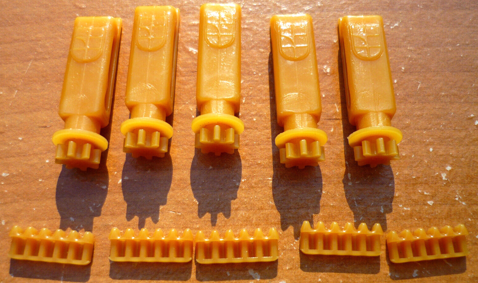 (QTY 5) Genuine Graber Vertical Blind Repair Kit – 5 Clips + 5 Gears