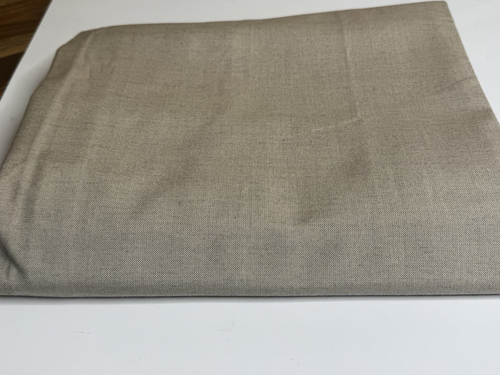 Restoration Hardware Sunbrella Outdoor Drapery Grommets 50″W x 84″L Flax $169