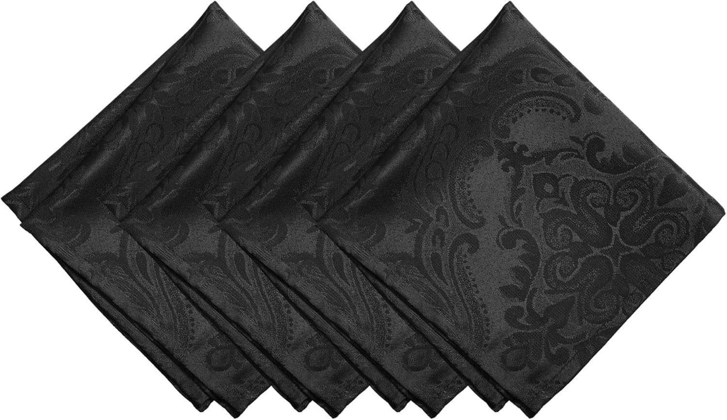 Home Fashions Caiden Elegance Damask Waterproof, Stain & Wrinkle Resistant Fabri