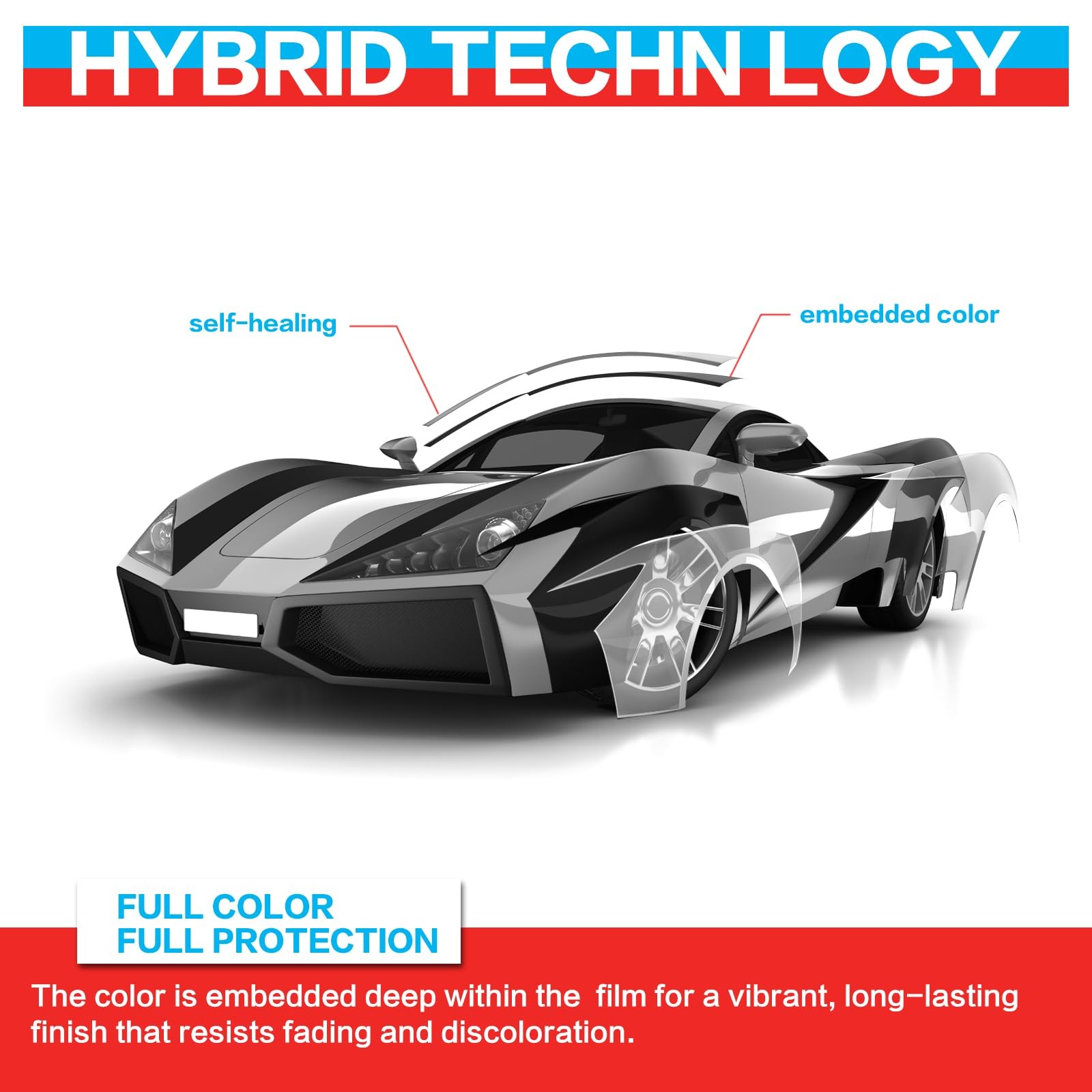 Esyfilm Gloss Black Carbon Fiber Vinyl Wrap Nano Air – Protection