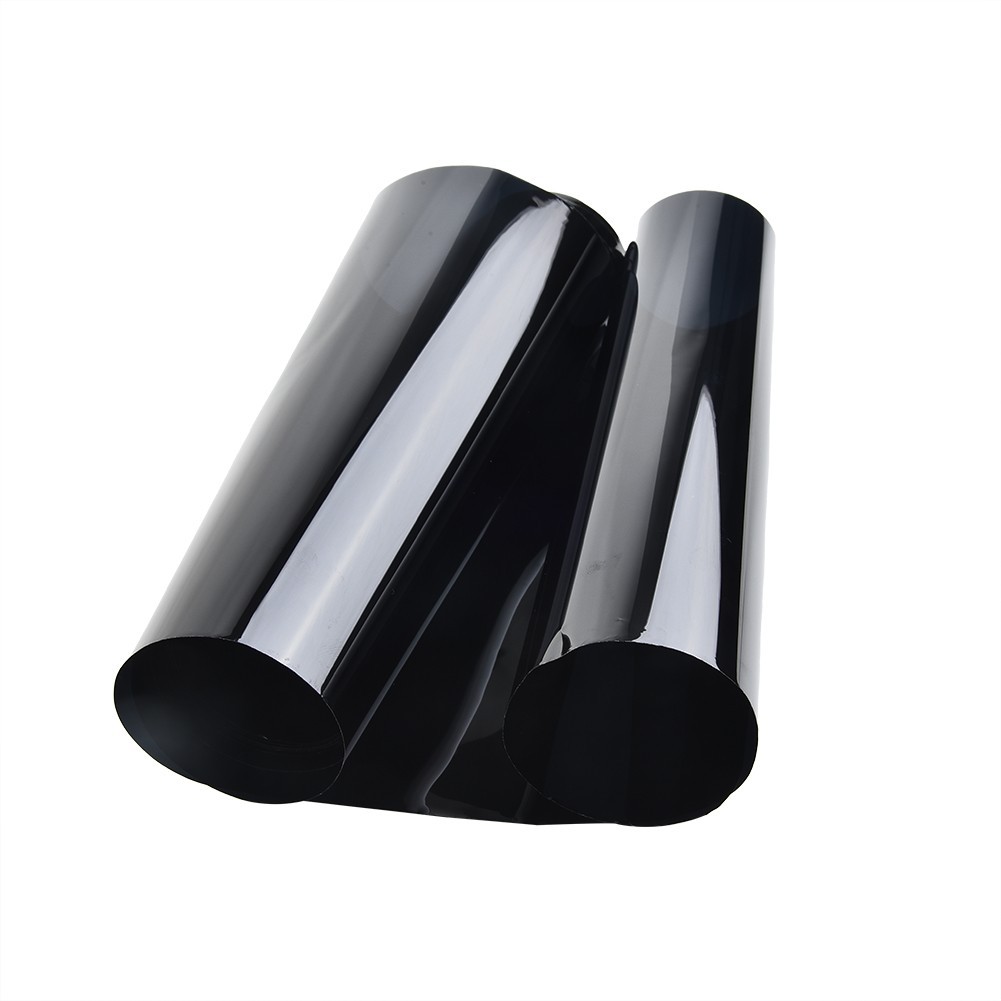 Universal/Black CAR Sun Strip Tint Visor For Front Windshield 5%VL Limo Shade