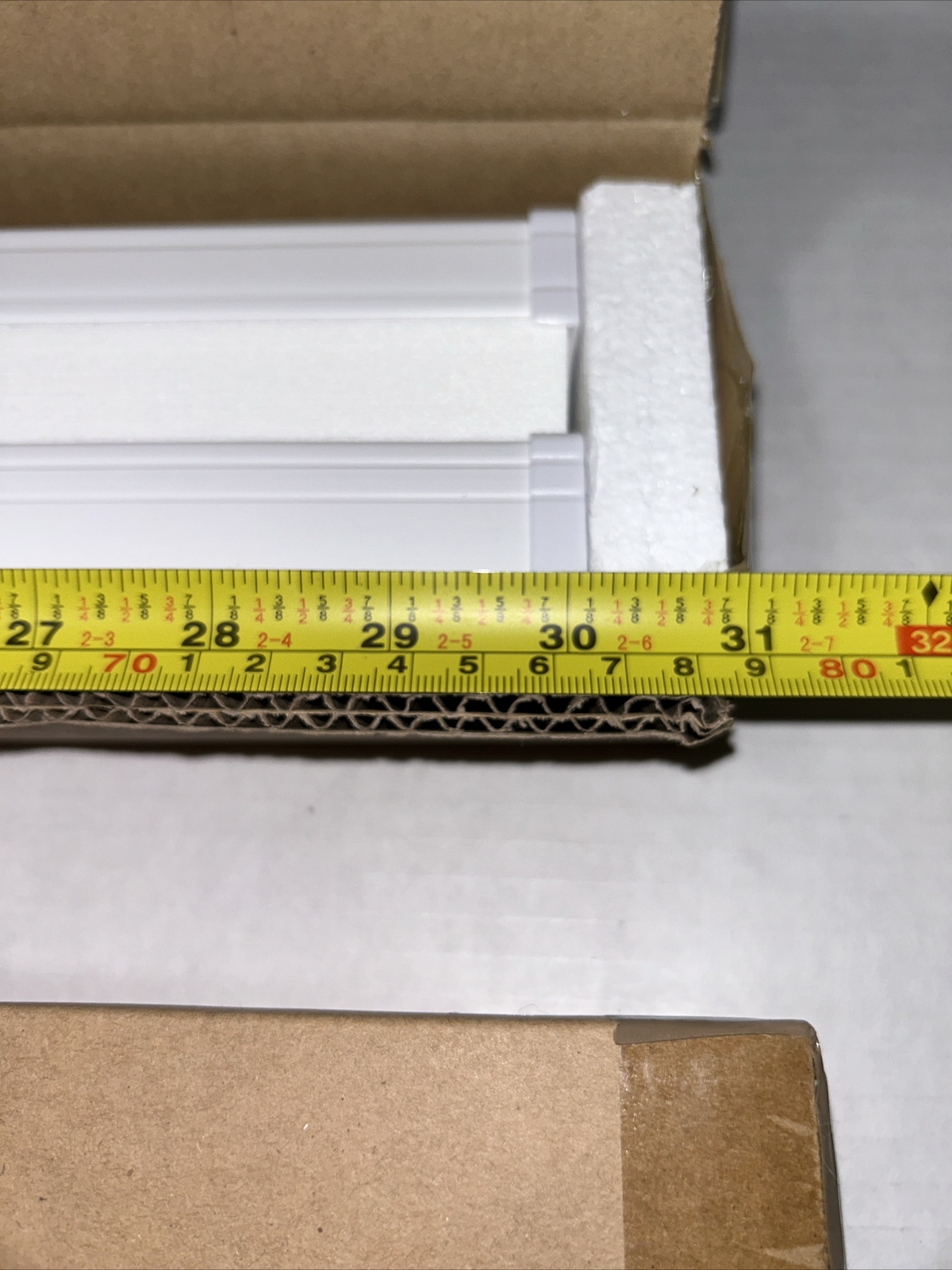 2) Cordless Light Filtering Cellular Shades 30.375” x 48” Snow Drift *2-Pack*