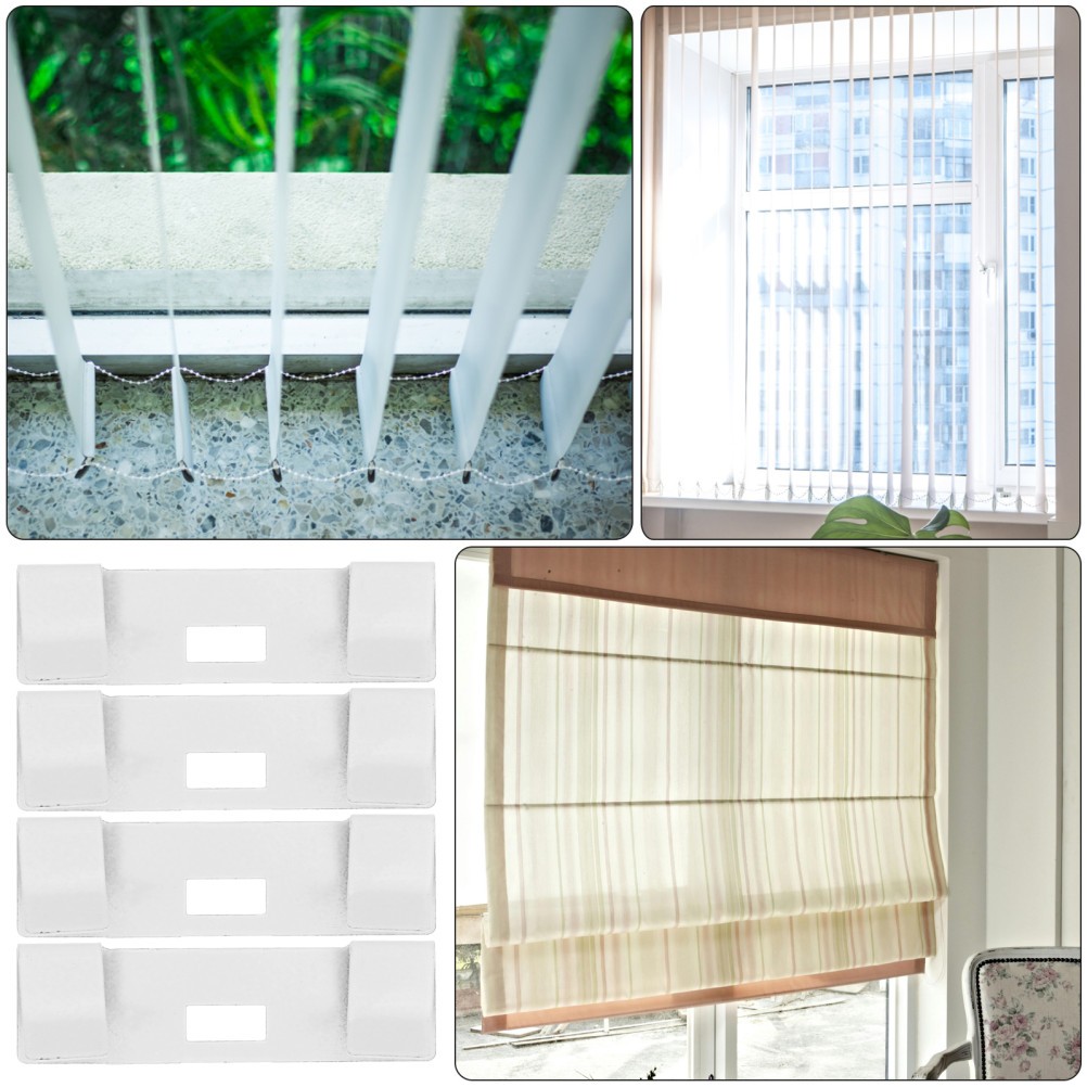 Blind Repair Vane Savers Metal White for Home Improvement 12Pcs