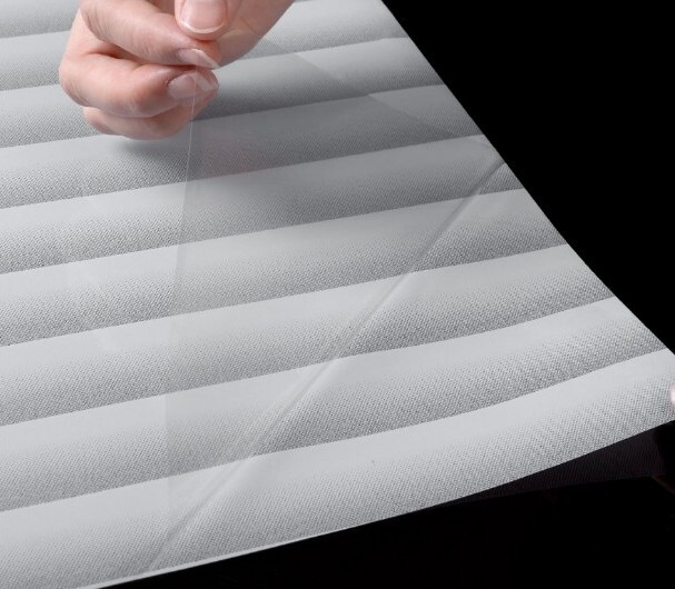 Privacy Window Film ~ Window Sticker ~ 17.7″ x 78.7″ ~ FROSTED GLASS ~ BLINDS
