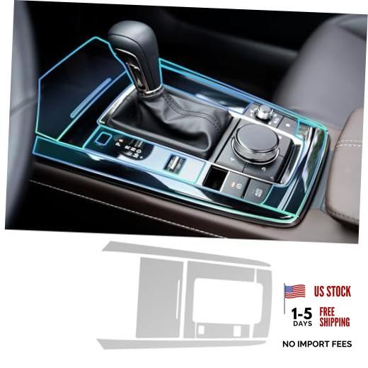 for 2020-2025 Mazda CX30 PPF Precut 8.5Mil Car Paint Automatic Gear Panel 6Pcs