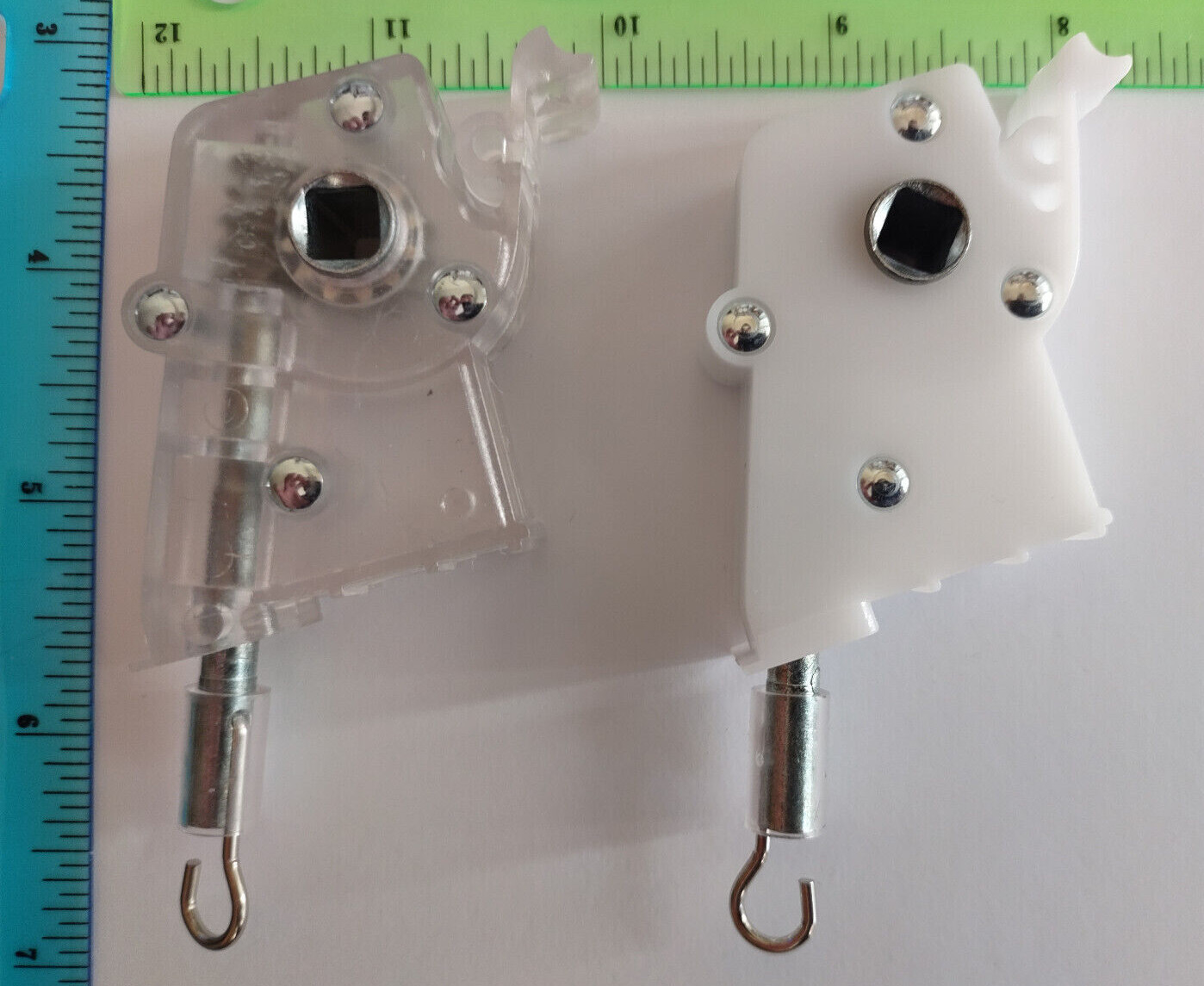 Heavy Duty High Profile Wand Tilter for 2″ Blinds, Square 1/4″ Drive w/Hook