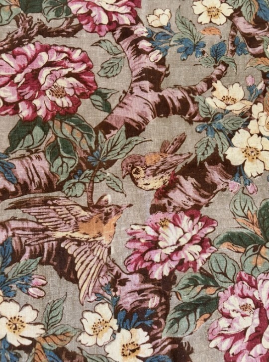 Pottery Barn Pheasant Bird Drapes Set 2 Floral Neutral 50x 84 Blackout Pair New.