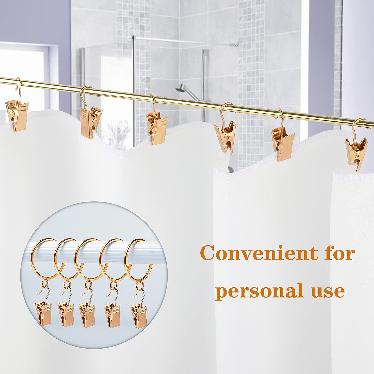30 Pack Mini Heavy Duty Hook Clip,Curtain Clips for Photos Home | Gold Holder Ar