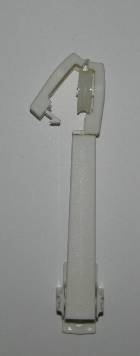 Qty (2) Cord TENSION PULLEYS Traverse Drapery Rod, Vertical Blind, White
