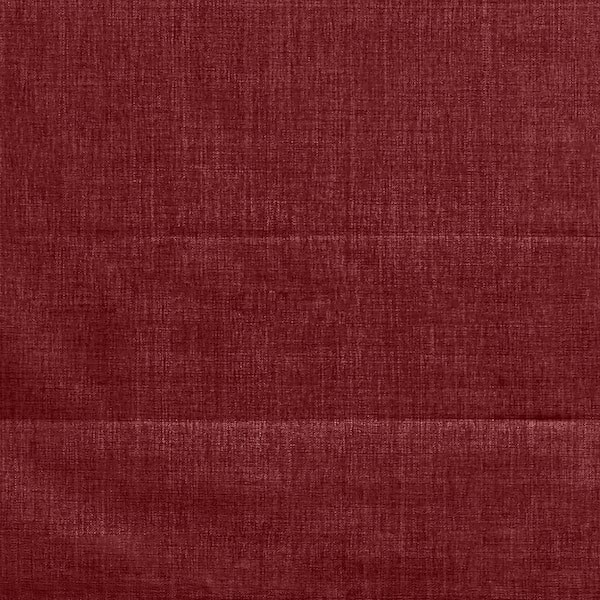 EXCLUSIVE HOME Acadia Red Cordless Total Blackout Roman Shade 27 in. W x 64 in.