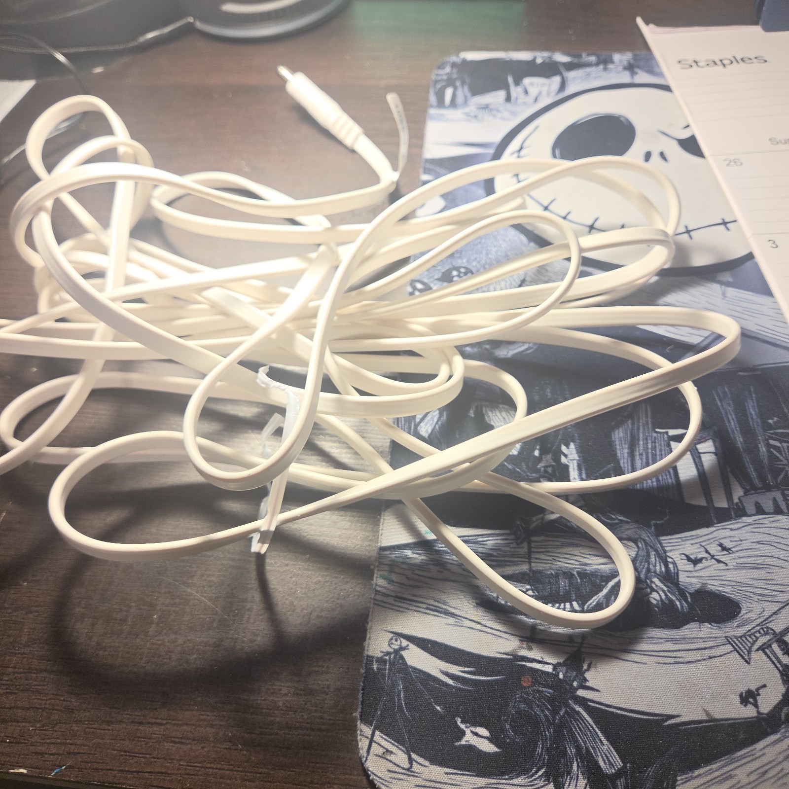 Hunter Douglas 20FT 18V Power Cable ONLY— DC Plug-In Powerview