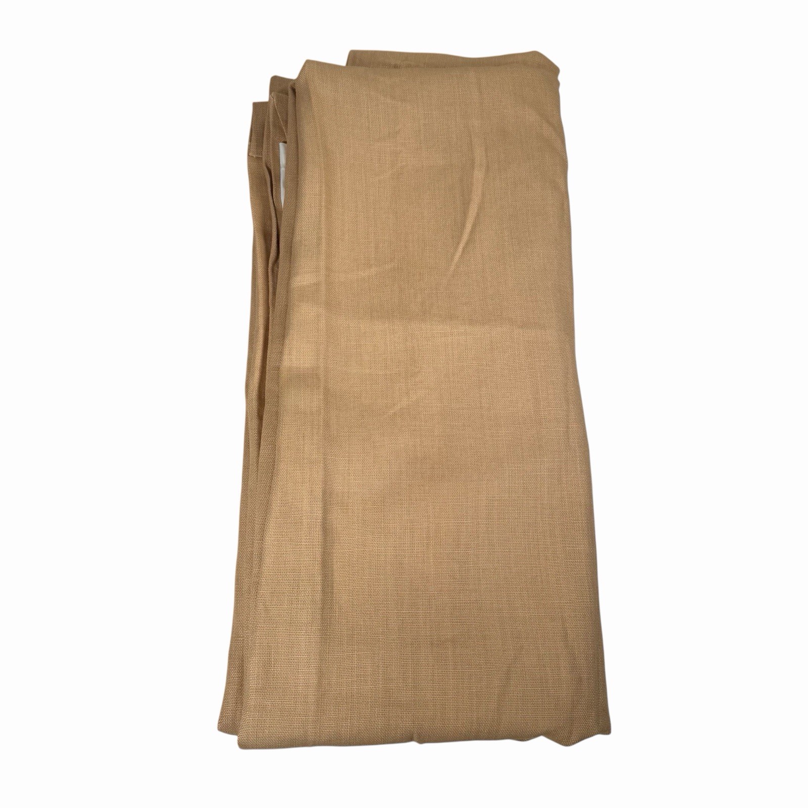RH Restoration Hardware Belgian 100% Linen Curtain 1 Panel 50×108 Straw Tan 1 PC