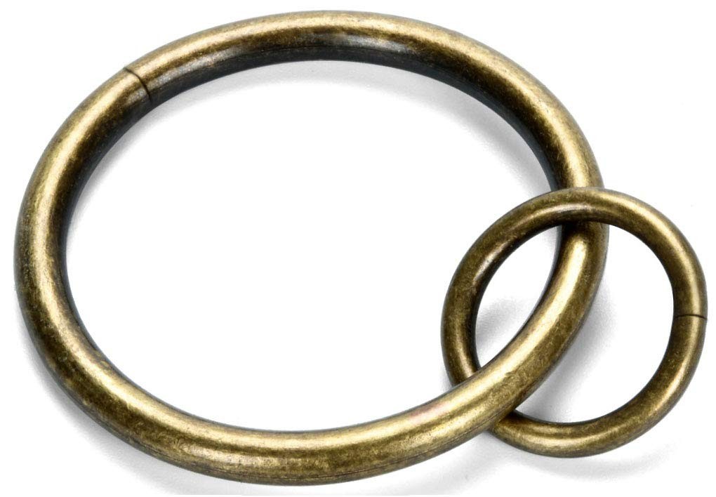 Loop Eyelet Curtain Ring for Drapery 2.0″ Ring for Panel Pin Hooks,1.7″ Inner…