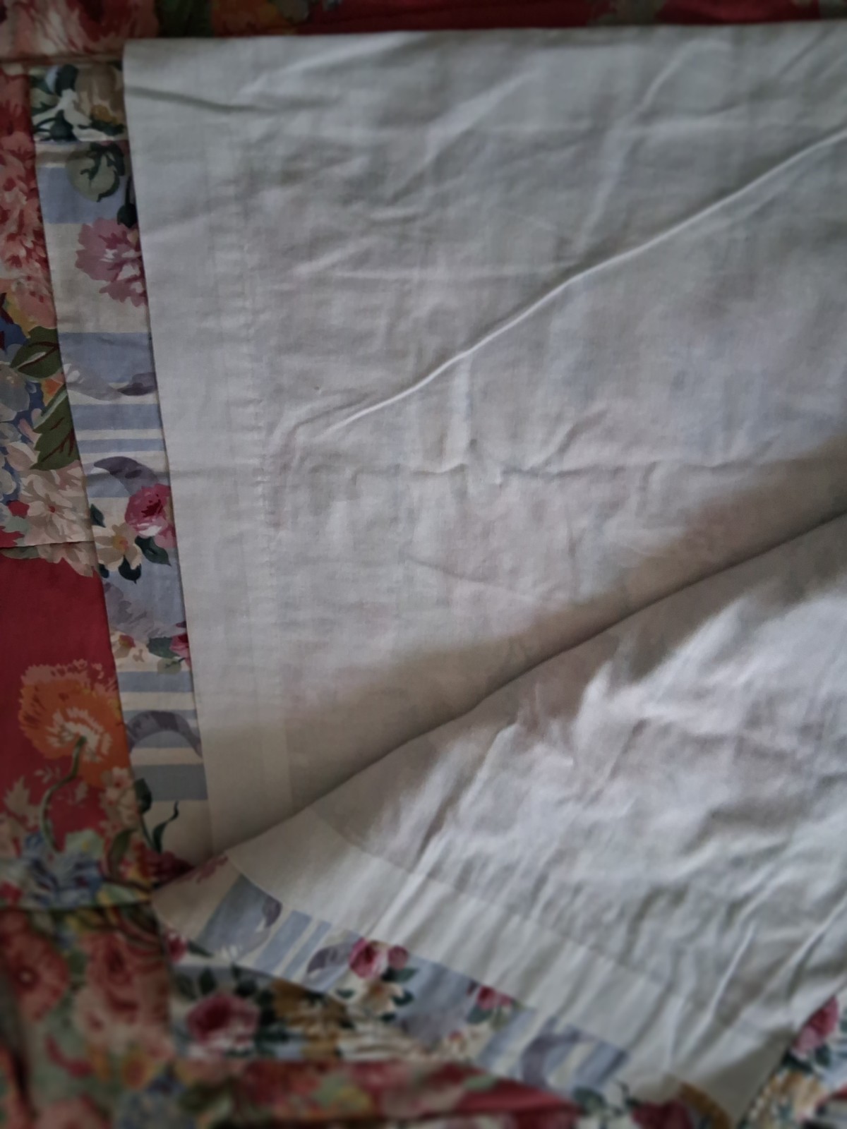 Waverly Hatfield Rod Pocket Drapes-Vintage-Ready to Hang-2 pairs available