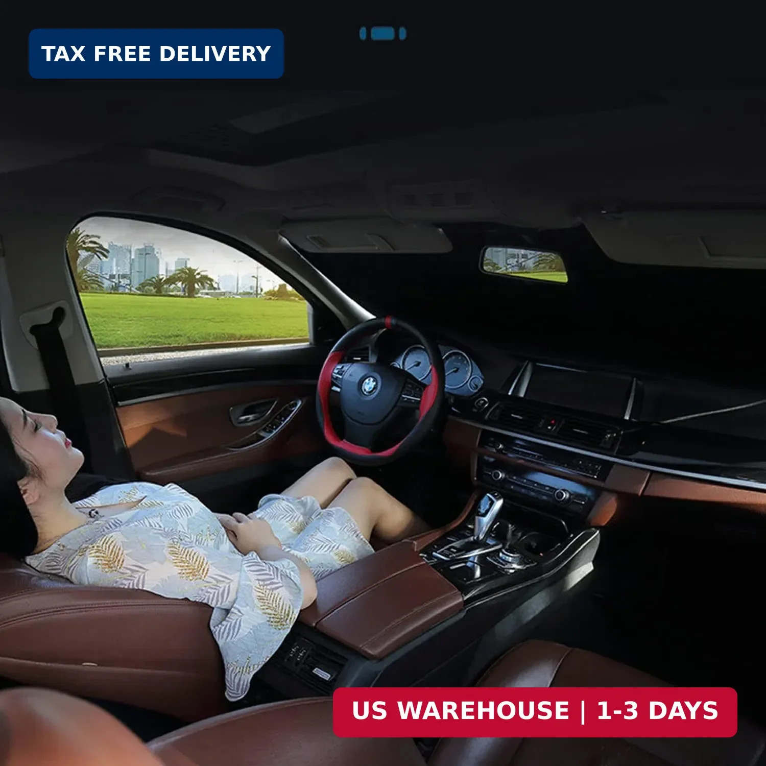 Car Windshield Sunshade with Pet Design, Cute Dog & Cat Medium Dog & Cats
