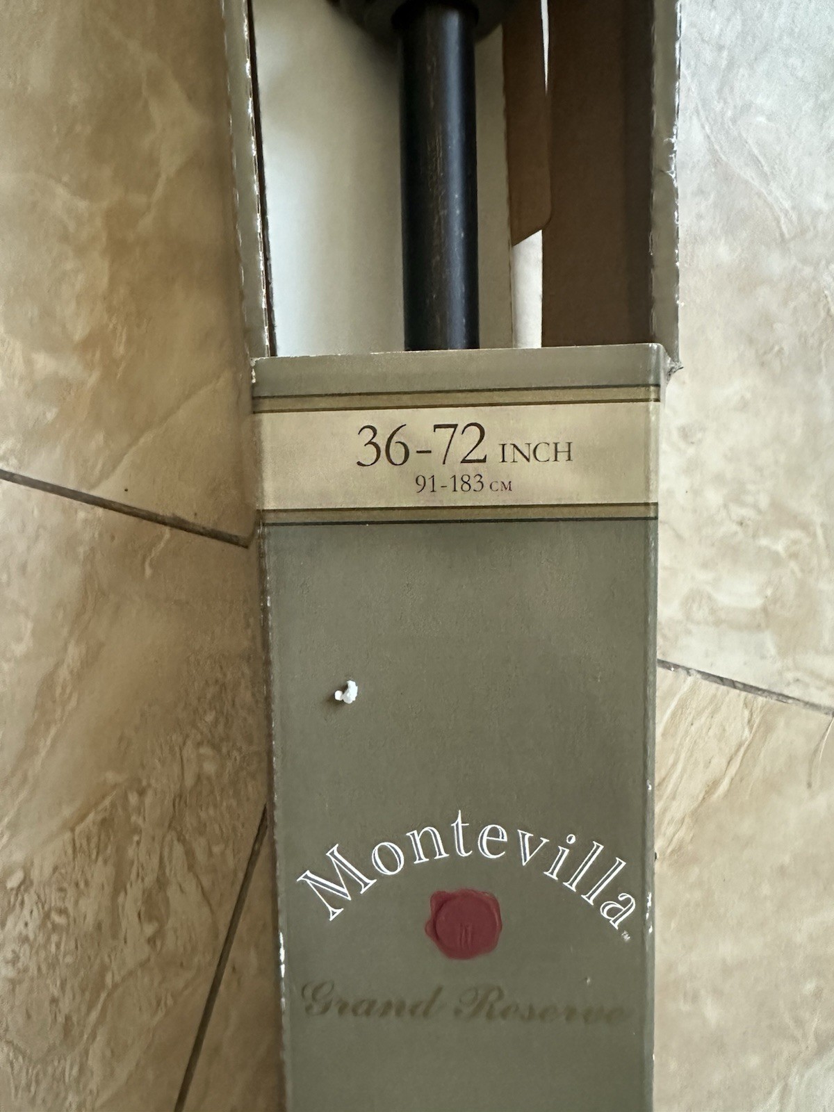 Discontinued Montevilla Decorative Drapery Hardware 36- 72 Inches New Old Stock