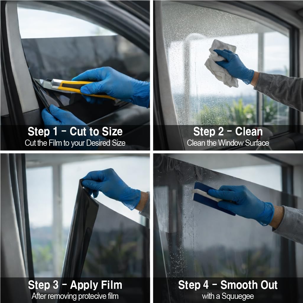 Automotive Window Tint Film Ceramic 5% 15% 30% VLT 30% VLT 20in X 10ft