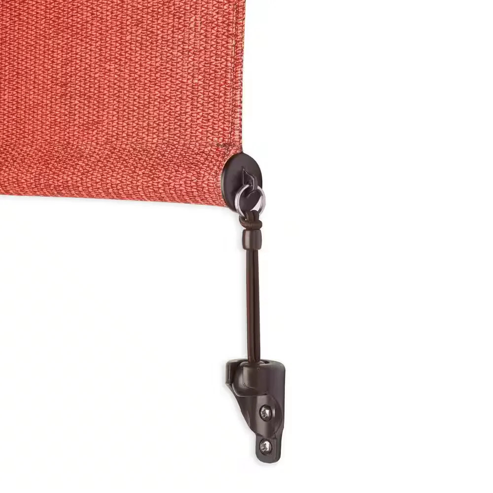 Coolaroo Exterior Roller Shade Terracotta Fade Resistant 96 in. W x 72 in. L
