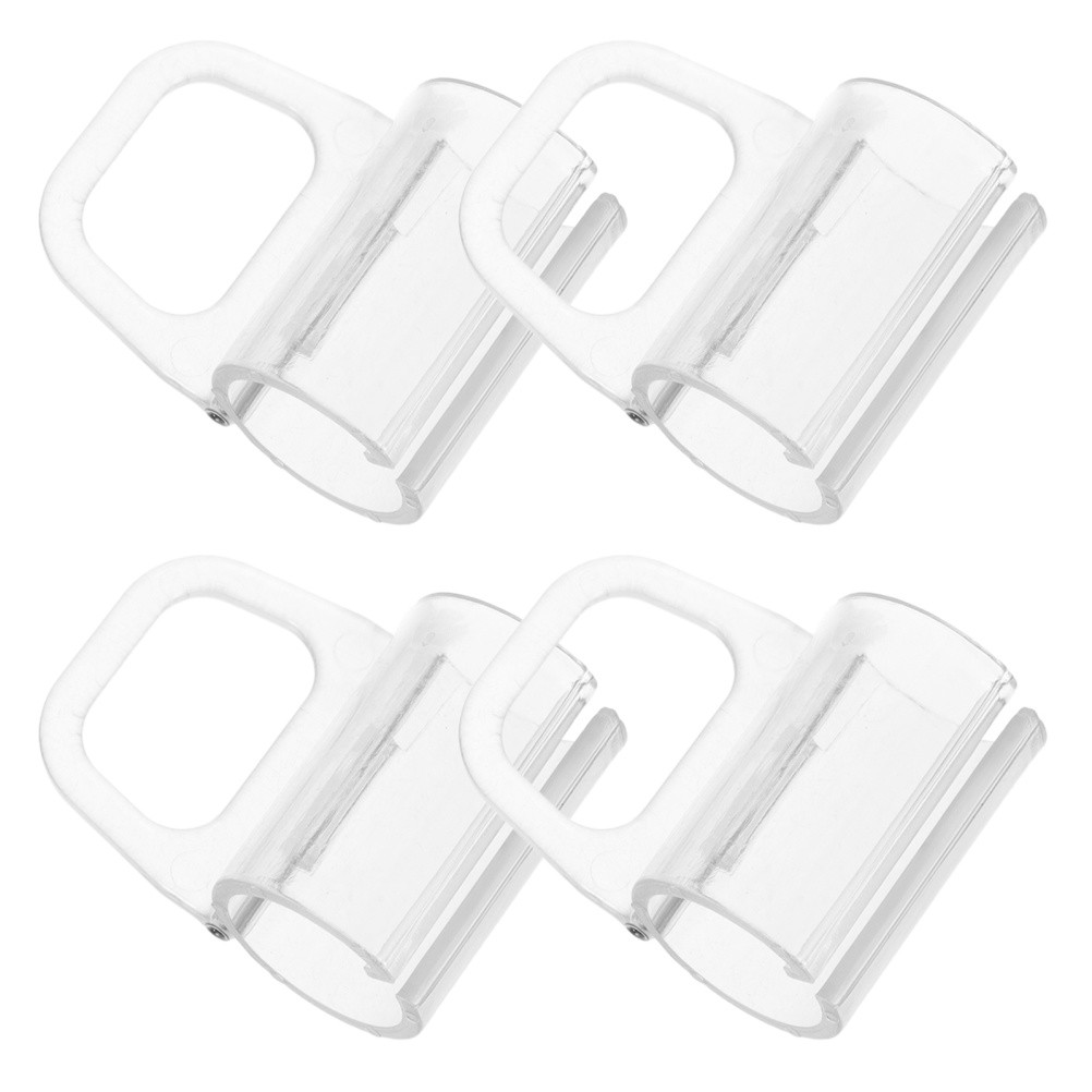 4 Pcs Clear Blind Replacement Handle Cellular Shades Bottom Lifting