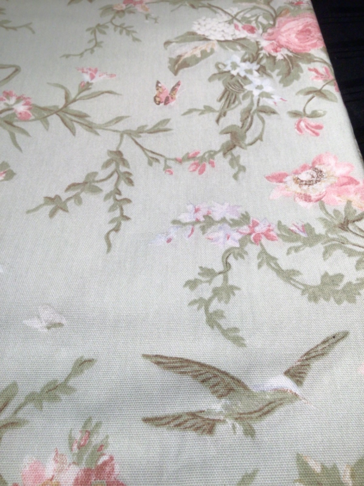 Cabbages & Roses 50”x 96” Window Curtain Panels Henrietta Sage Set Of 2 Panels