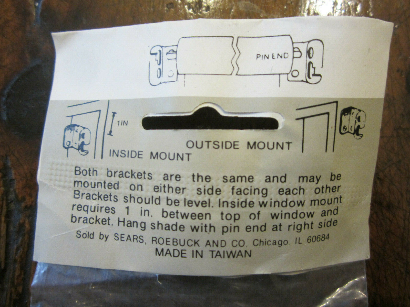 Vintage Sears Heavy Duty Inside-Outside Bracket 24-68941