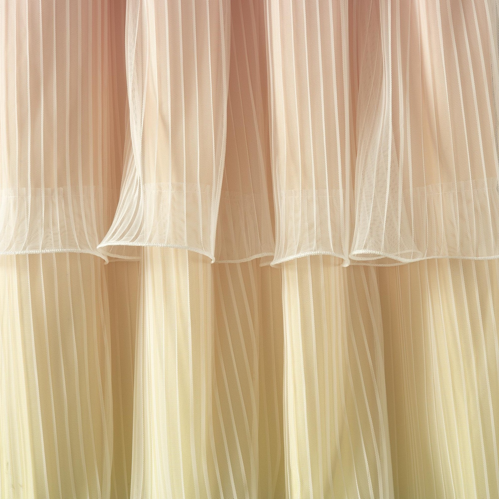 Rainbow Ombre Nerina Light Filtering Window Curtain Panels Pair 36″ W x 84″ L…