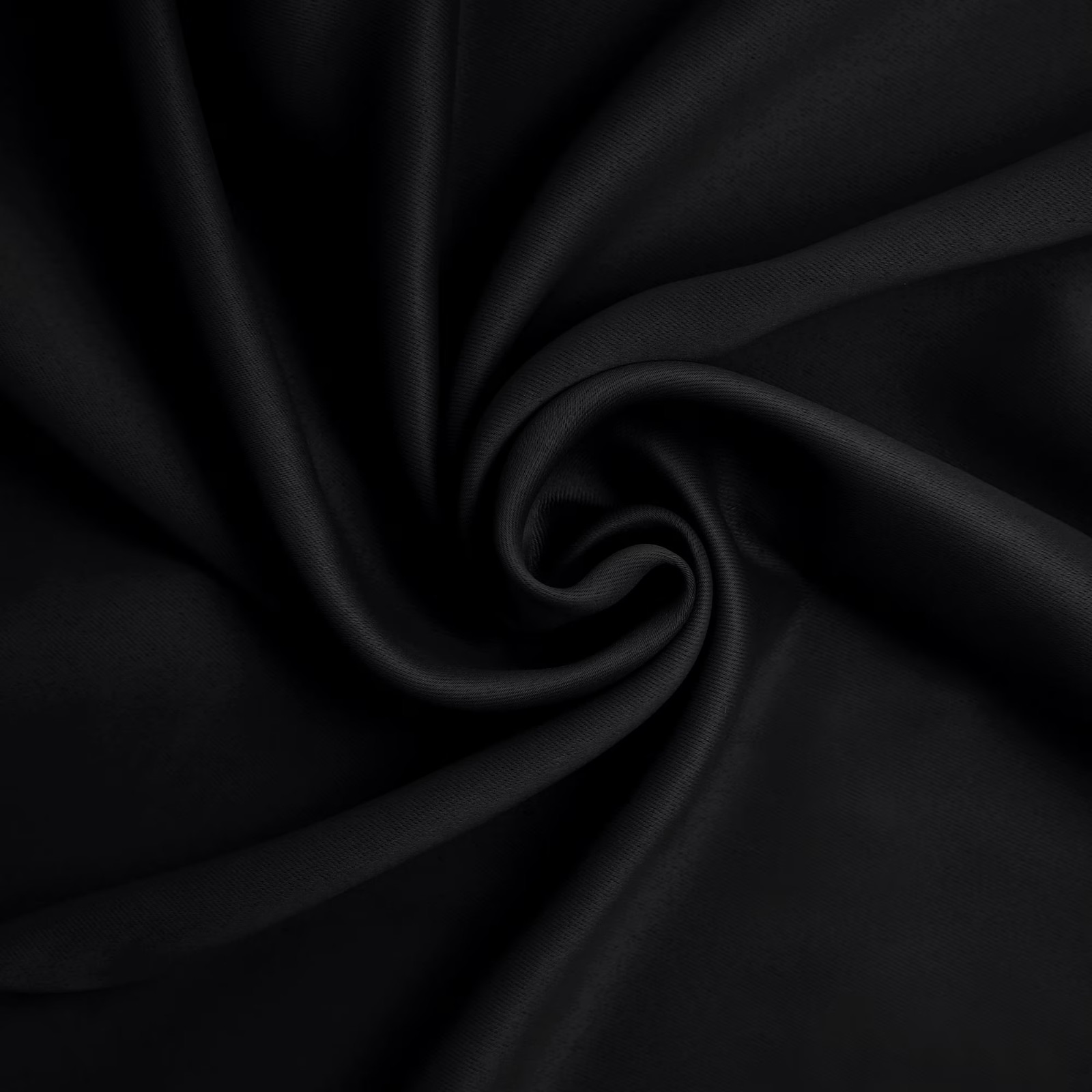 Mainstays Blackout Grommet Curtain Panel, Solid Black, 40″ W x 63″ L