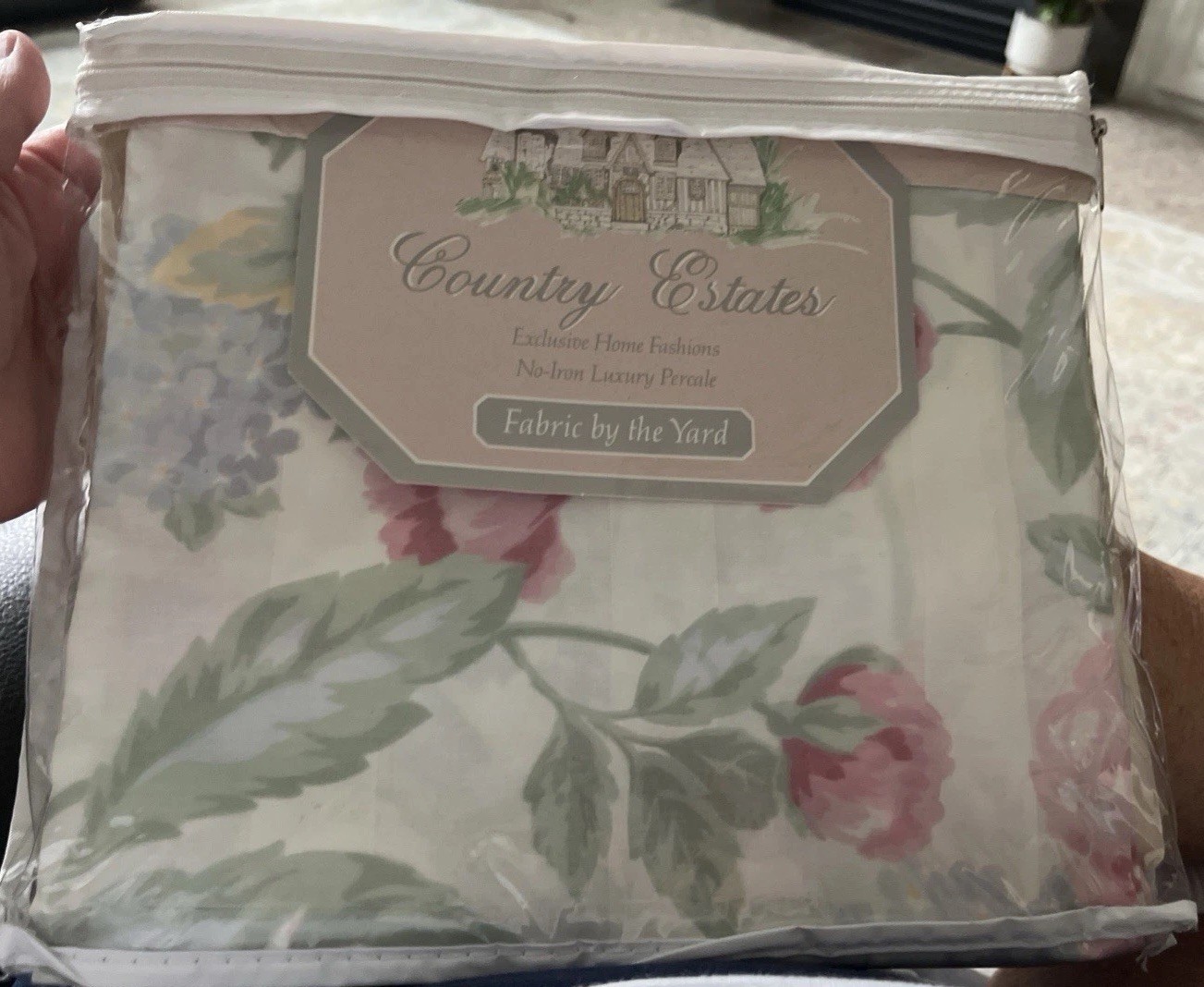 NEW Vintage Country Estates Garden pavilion fabric 3 Yards