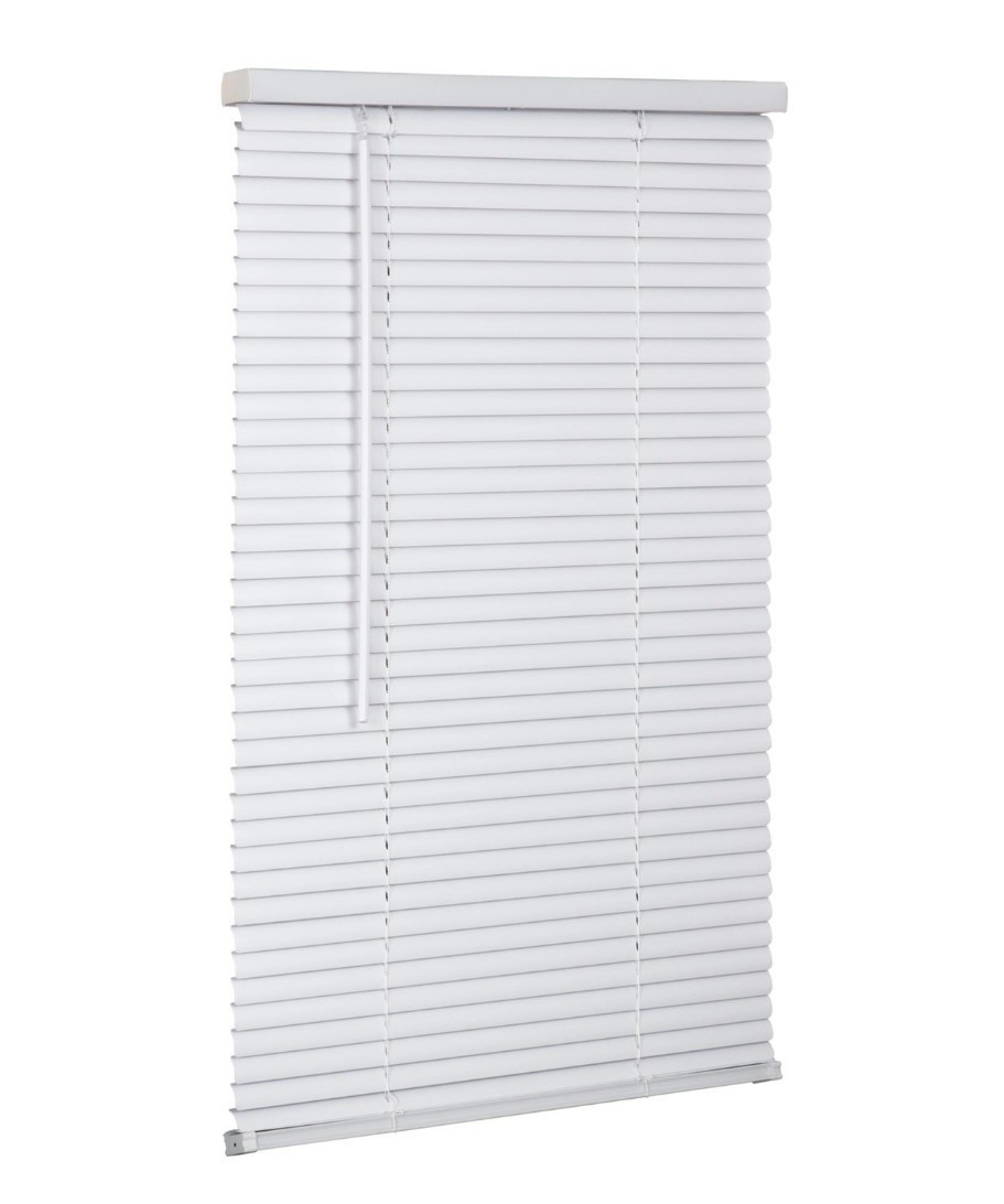 Lotus & Windoware 23×72 White Cordless 1″ Vinyl Mini Blind New Open Box Complete