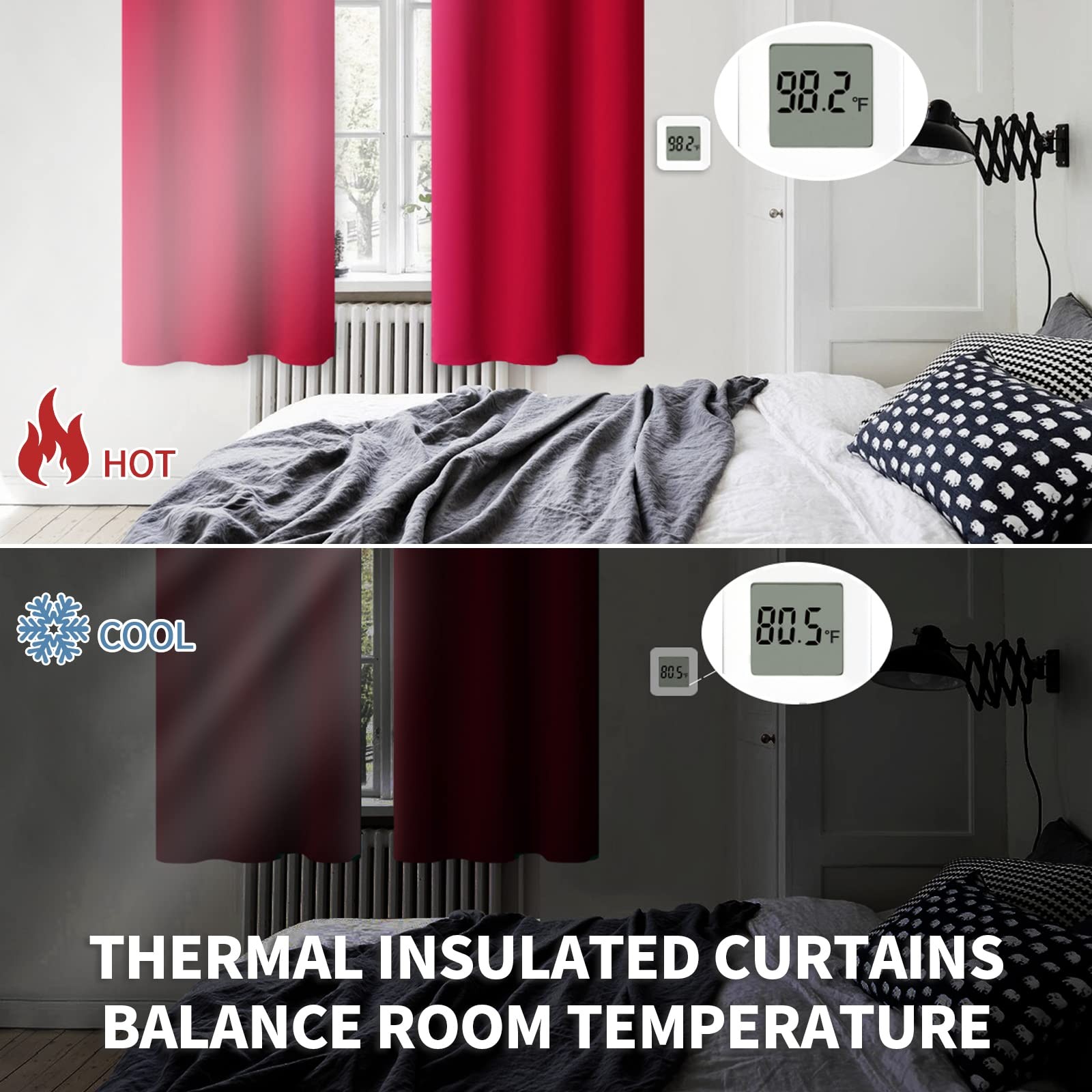 Bgment Room Darkening Curtains 72 – Insulated Drapes Window
