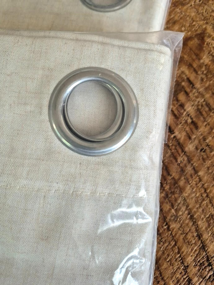 Nicetown Light Filtering Natural Linen Curtain Panels Set of 2 – New In Pack