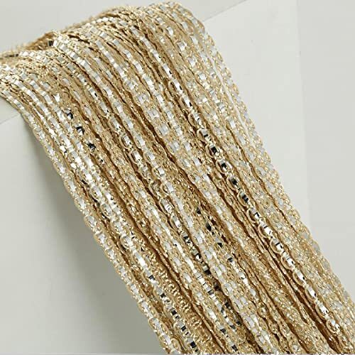 Home Decor Sequin Curtain for Doorway,Door String Curtains, 39×79 Champagne-b