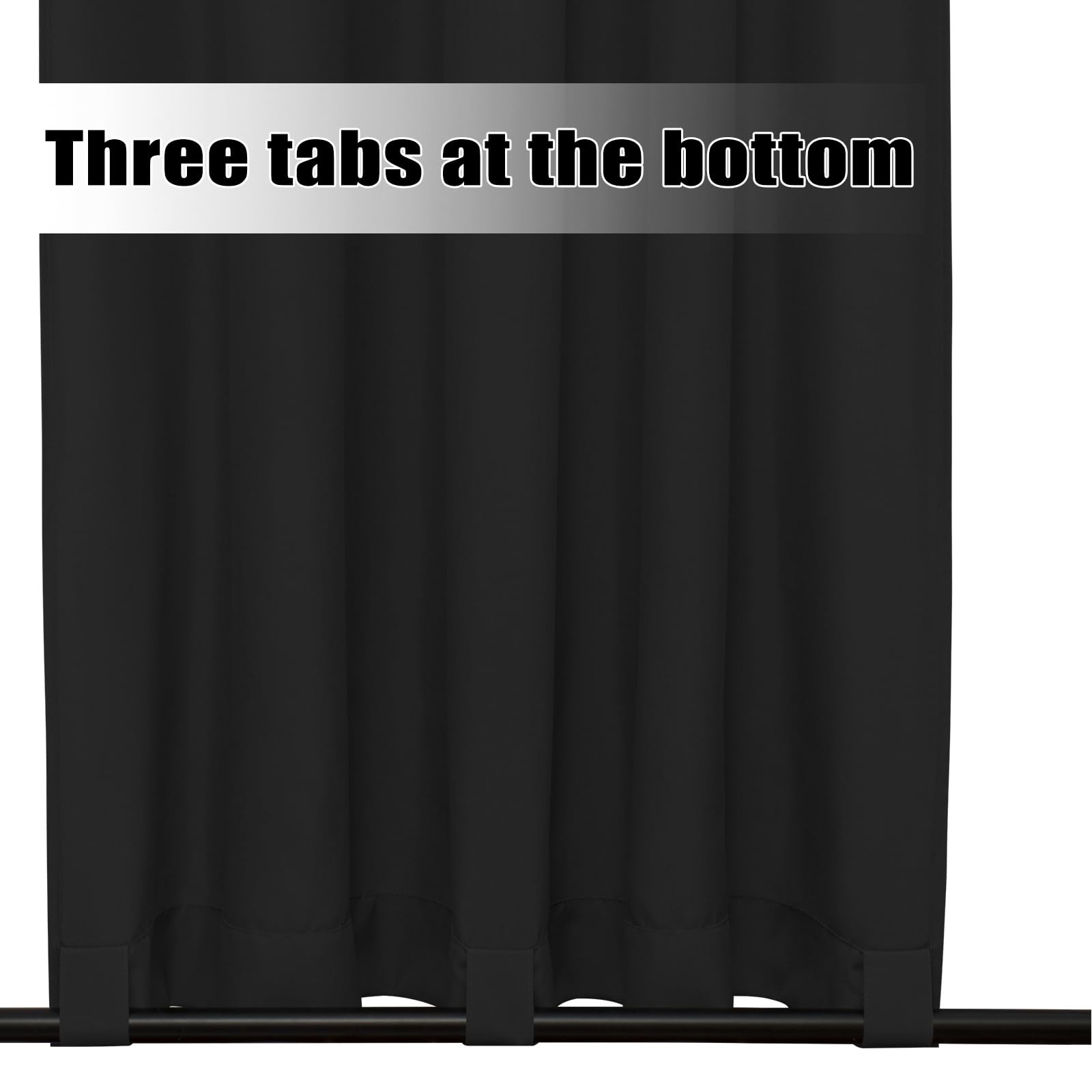 Outdoor Curtains Waterproof Windproof Weatherproof Curtain for Patio, Cabana,…