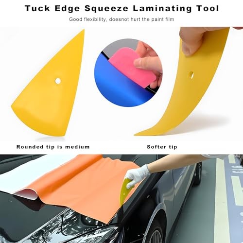 8 PCS Vinyl Wrap Tool Window Tint Kit, Auto Glass Protective Film Application