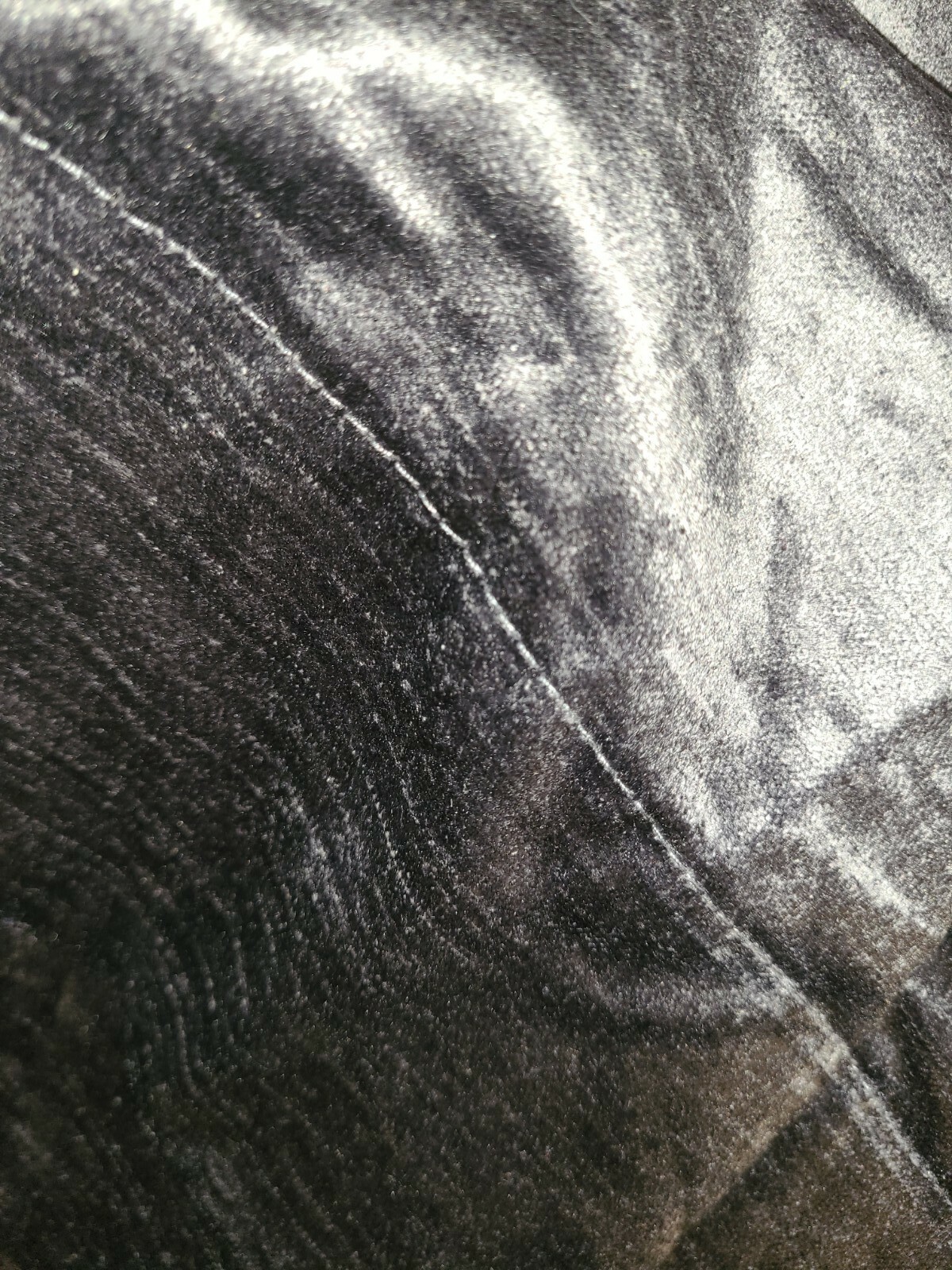 DKNY Two 84″ Pocket Panels Includes Lining Modern Knotted Velvet In Charcoal