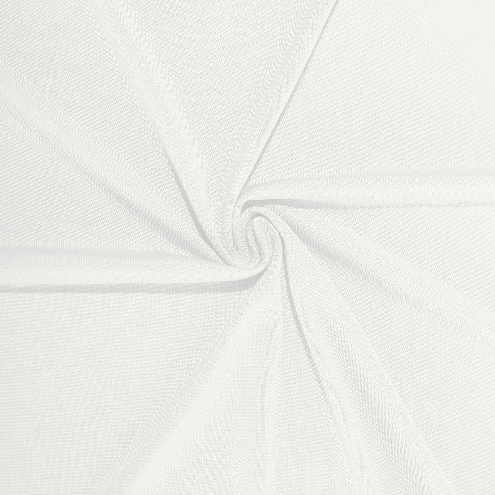 16 ft IVORY 4-Way Stretch Spandex Divider Backdrop Curtain Party Wedding