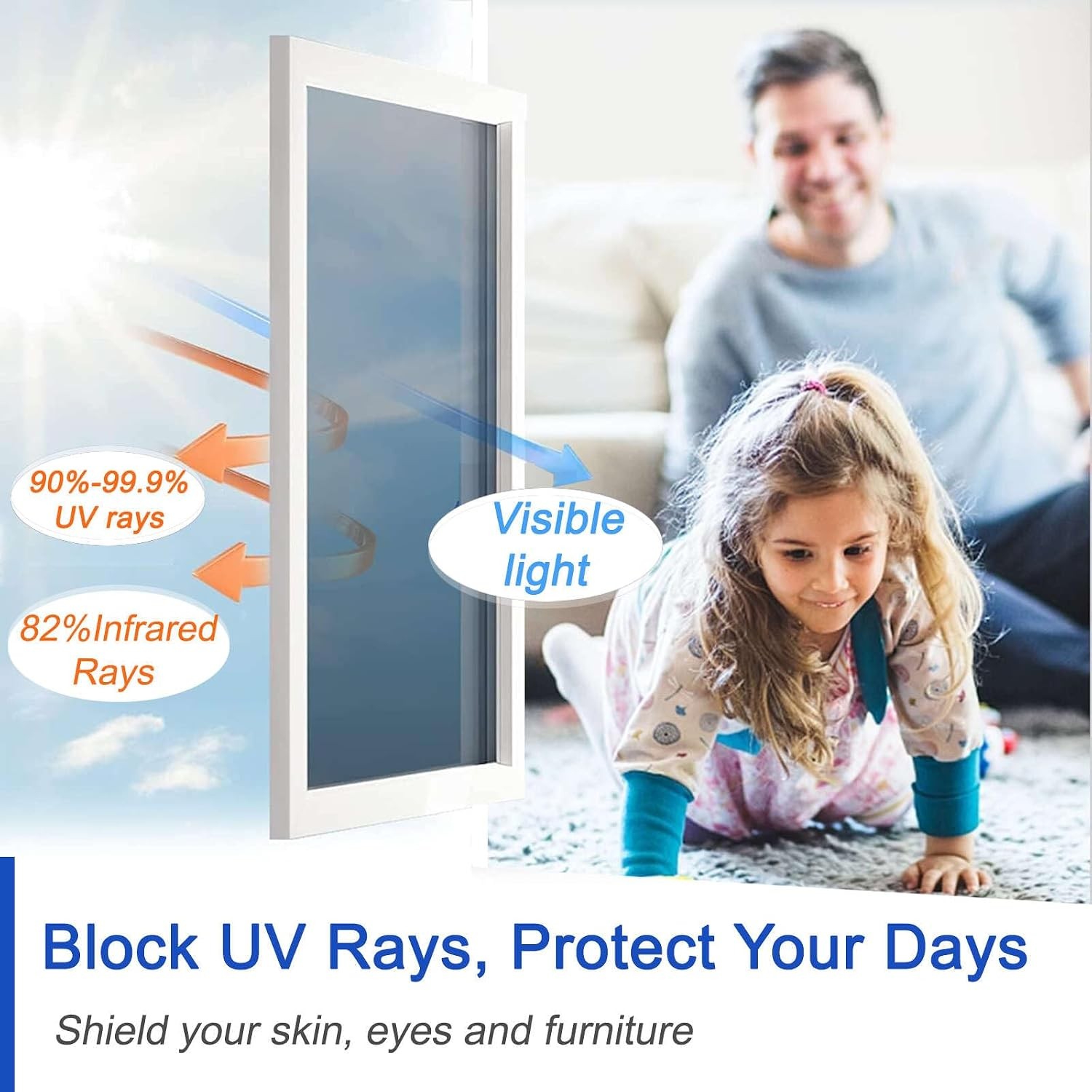 Window Film Reflective Solar Control Window Film Heat Control Mirror Window