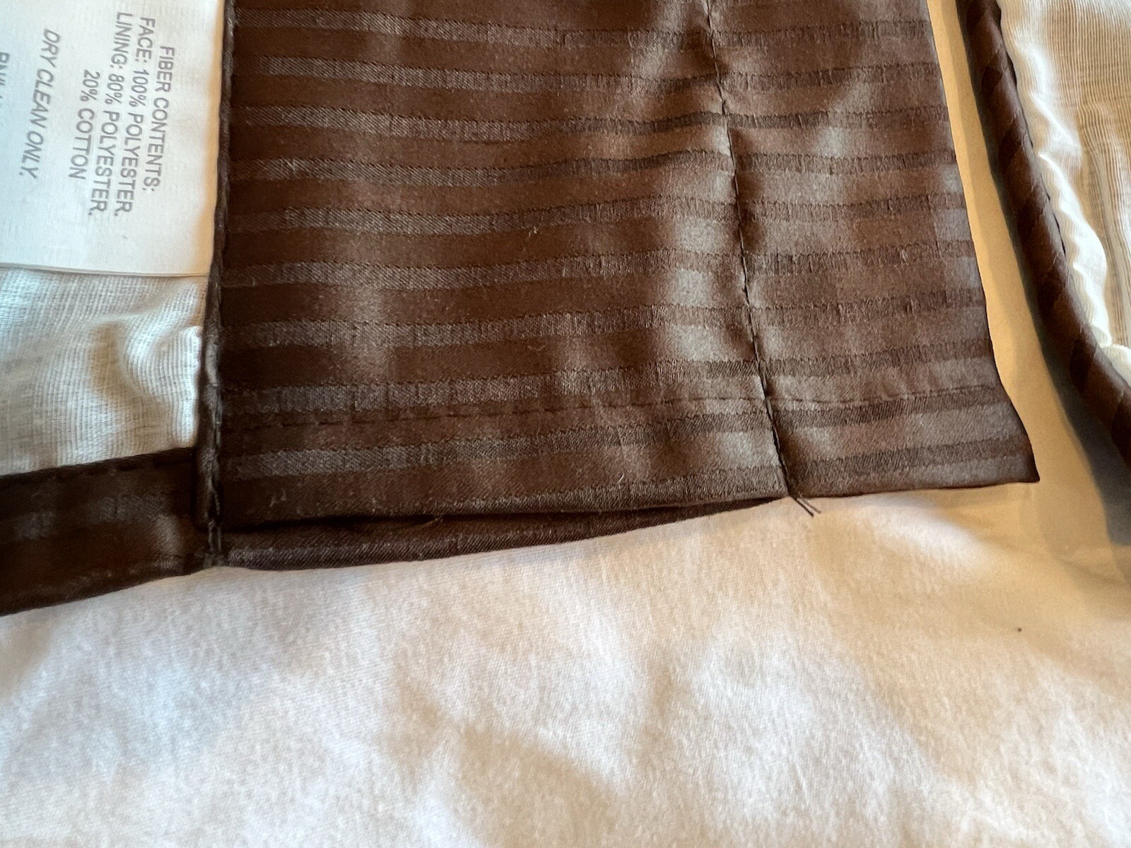 2 Elite Oxford Lined Valance 52 Inch Wide X 17 Inch Long