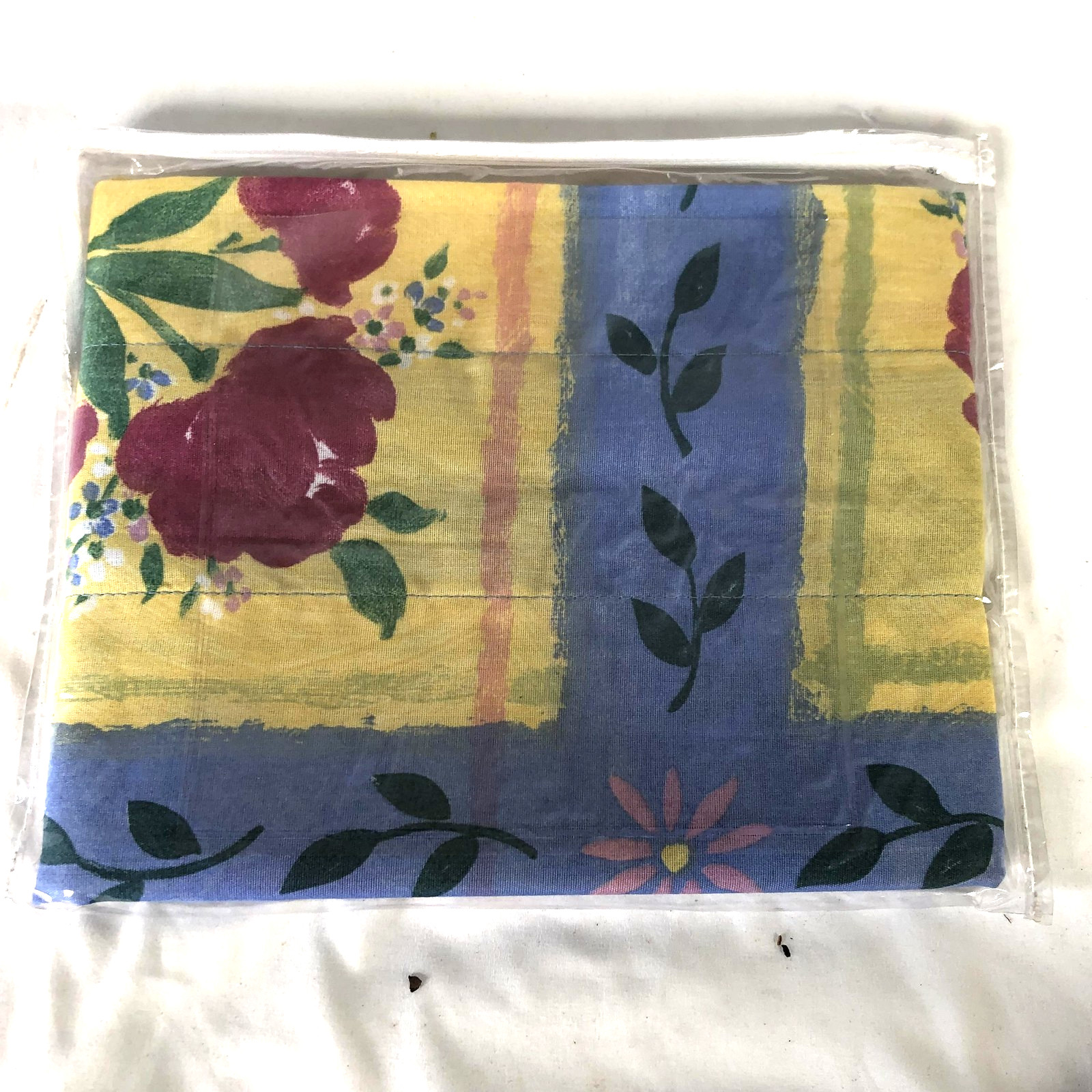 Dan River Bordeaux Balloon Valance Window Treatment 36-48in Floral Farmhouse VTG